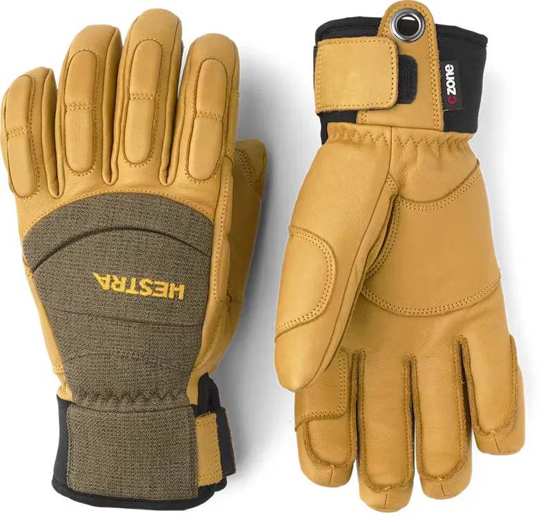 Hestra Vertical Cut CZone Olive/Tan