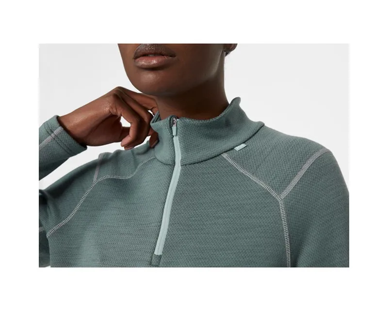 Helly Hansen Women's Lifa Merino Midweight 1/2 Zip Trooper-2