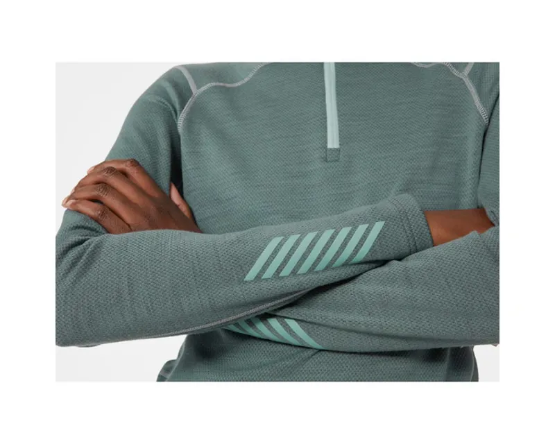 Helly Hansen Women's Lifa Merino Midweight 1/2 Zip Trooper-3