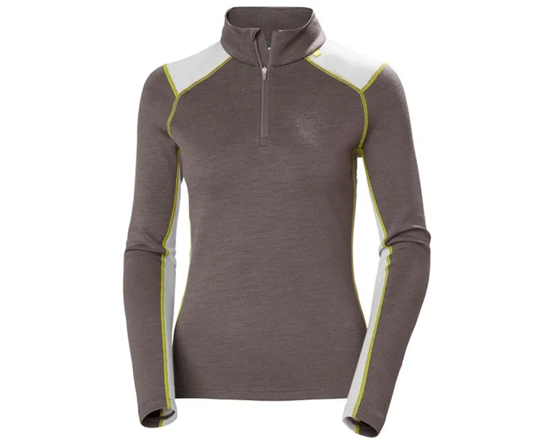 Helly Hansen Women's Lifa Merino Midweight 1/2 Zip Sparrow