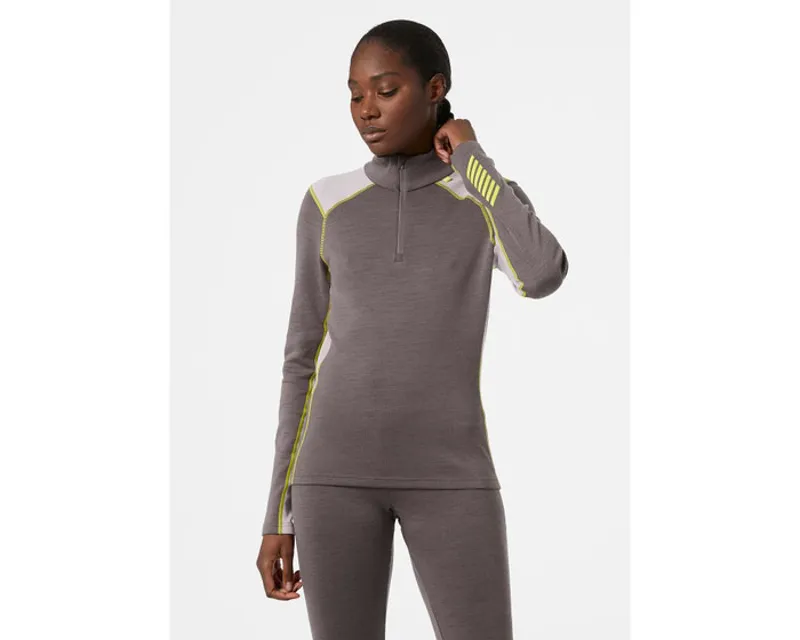 Helly Hansen Women's Lifa Merino Midweight 1/2 Zip Sparrow-5