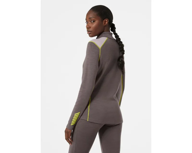 Helly Hansen Women's Lifa Merino Midweight 1/2 Zip Sparrow-6