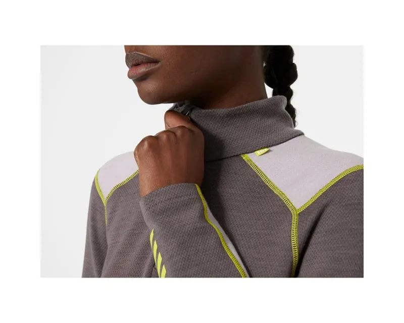 Helly Hansen Women's Lifa Merino Midweight 1/2 Zip Sparrow-2