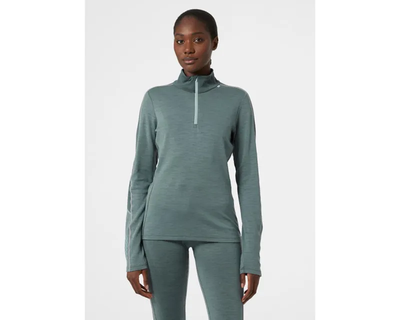 Helly Hansen Women's Lifa Merino Lightweight 1/2 Zip Trooper-4