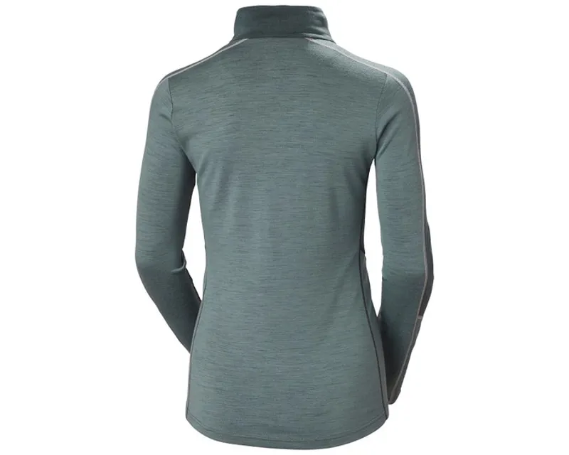 Helly Hansen Women's Lifa Merino Lightweight 1/2 Zip Trooper-1