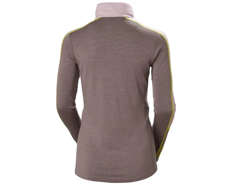 Helly Hansen Women's Lifa Merino Lightweight 1/2 Zip Sparrow-1