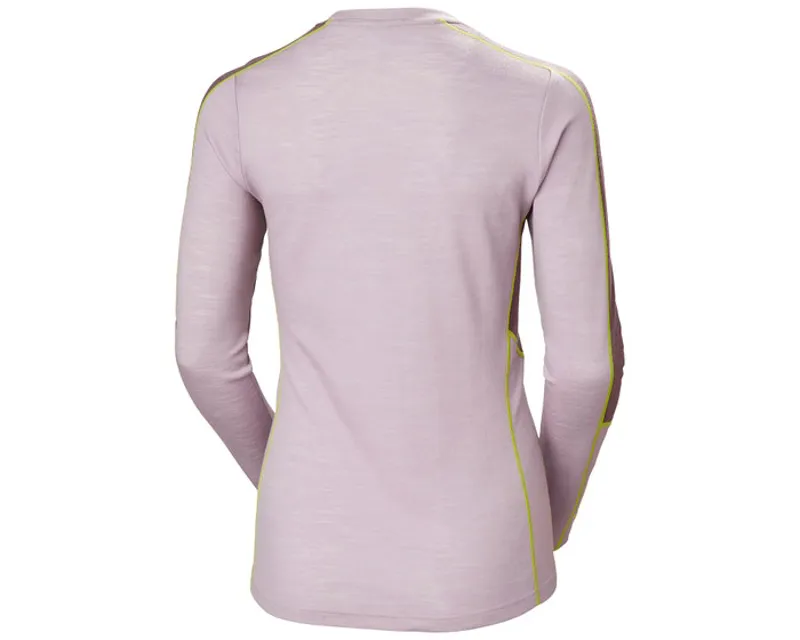Helly Hansen Women's Lifa Merino Lightweight Crew Dusty Syrin-3