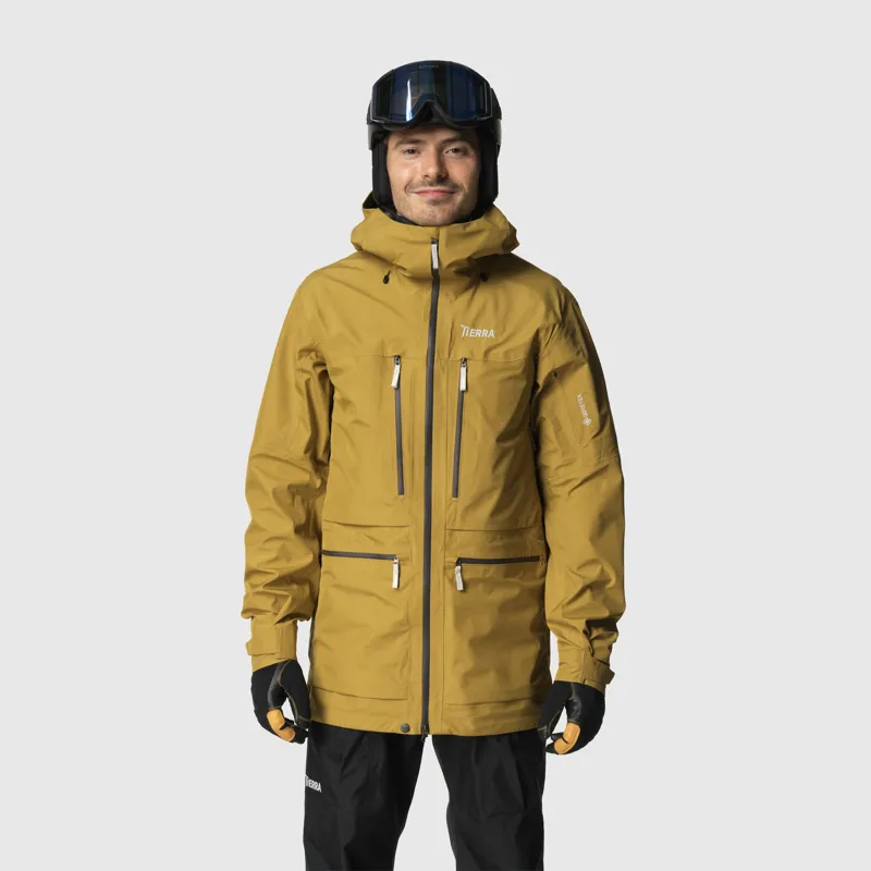 Tierra Men's Ostra Jacket Lichen Yellow-2
