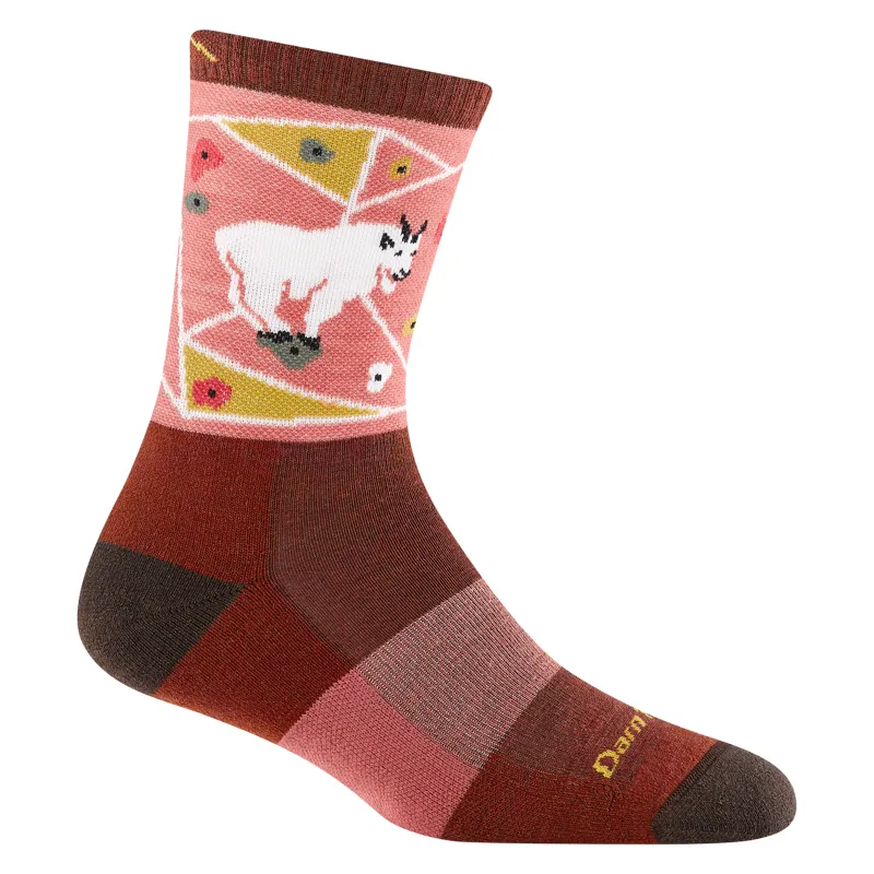Darn Tough Womens Critter Club Micro Crew Lightweight Hiking Sock Canyon