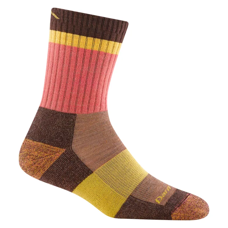Darn Tough Women's Heady Betty Micro Crew Lightweight Hiking Socks Earth