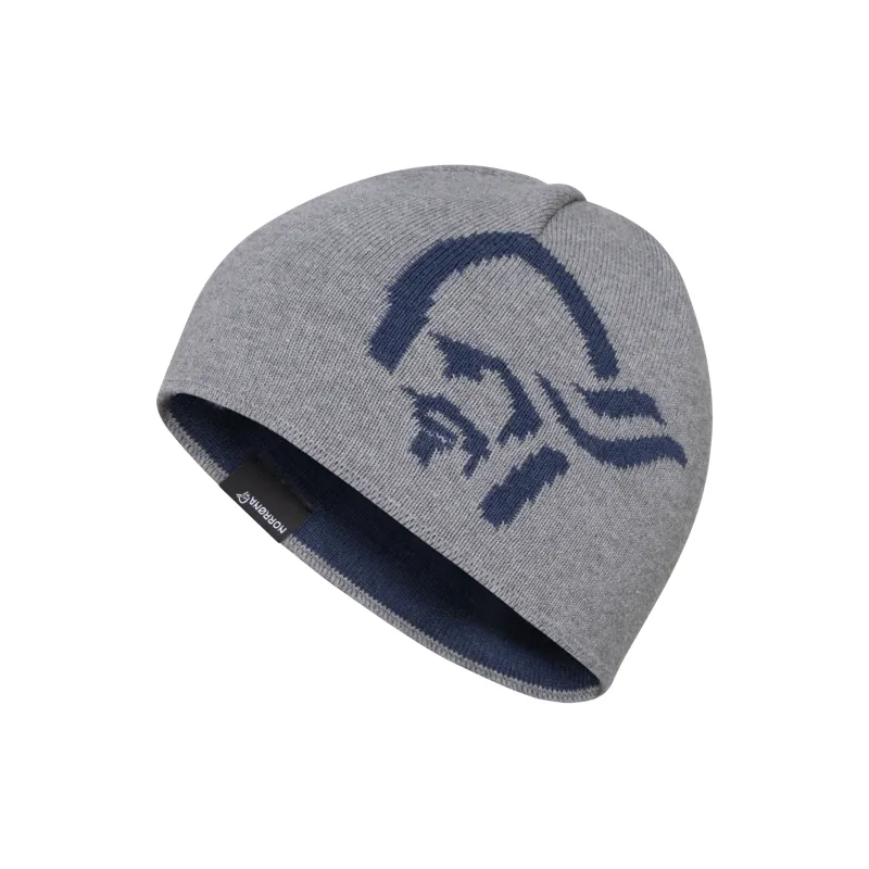 Norrona Unisex /29 Mid Cotton Logo Beanie Grey