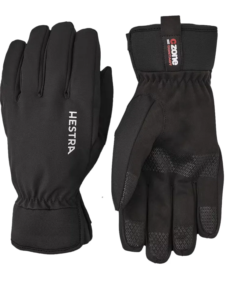 Hestra CZone Contact Glove Black