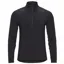 Frilufts Mens Ojobi Zip Long Sleeve T-Shirt Caviar