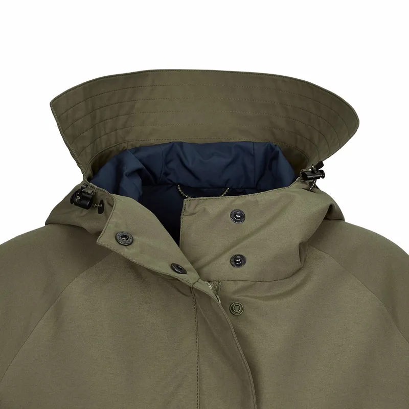 Frilufts Women's Sakata Hooded Parka Burnt Olive-7