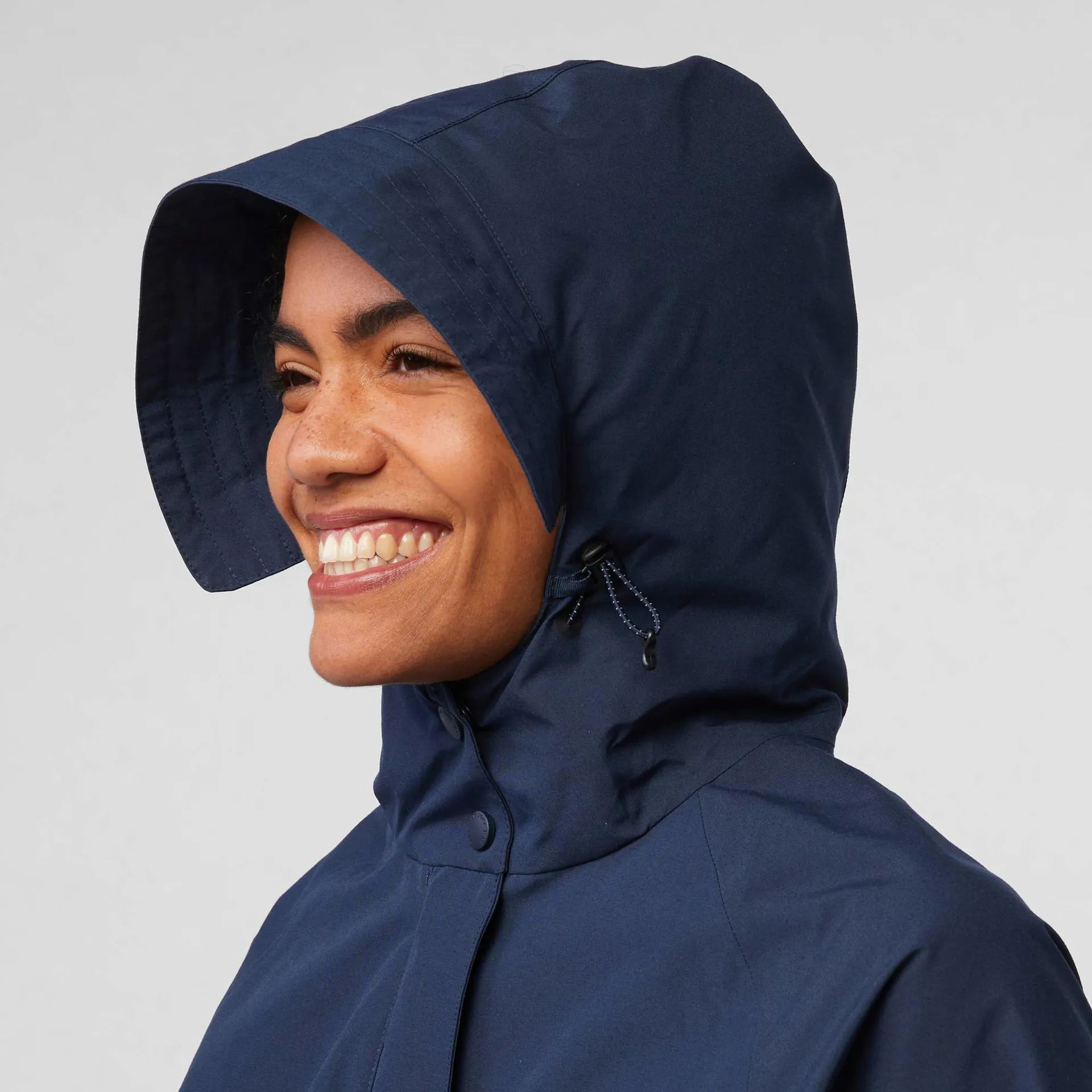 Frilufts Women's Sakata Hooded Parka Dark Sapphire