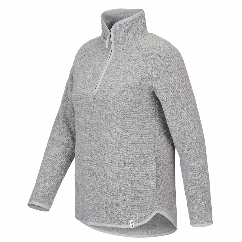 Frilufts Women's Reila Half Zip Fleece Smoked Pearl-1