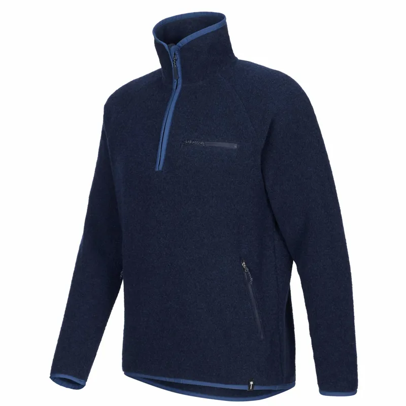 Frilufts Men's Reila Half Zip Fleece Dark Sapphire-1
