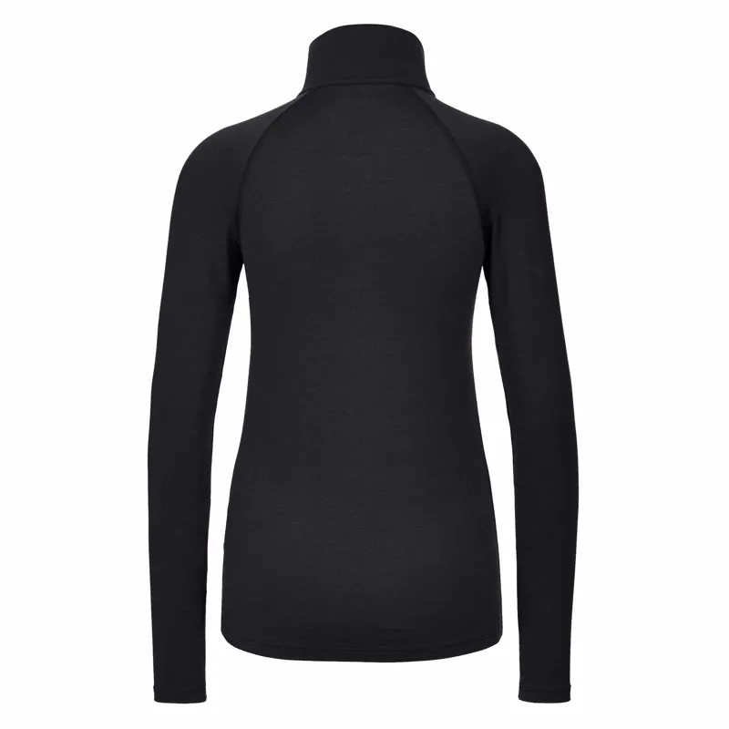 Frilufts Womens Ojobi Zip Long Sleeve Caviar-2