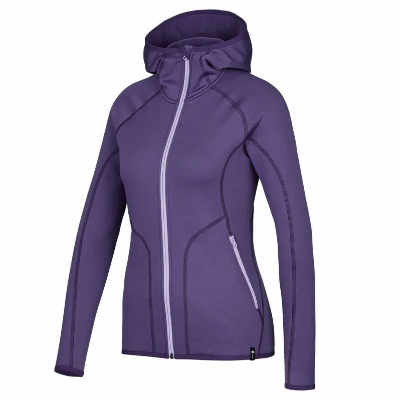 Frilufts Women's Sjunkhatten Hooded Fleece Mulberry Purple-1