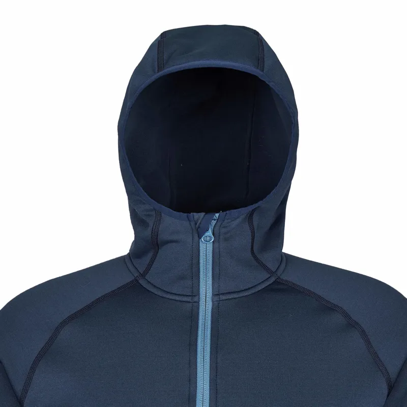 Frilufts Men's Sjunkhatten Hooded Fleece Dress Blues-5