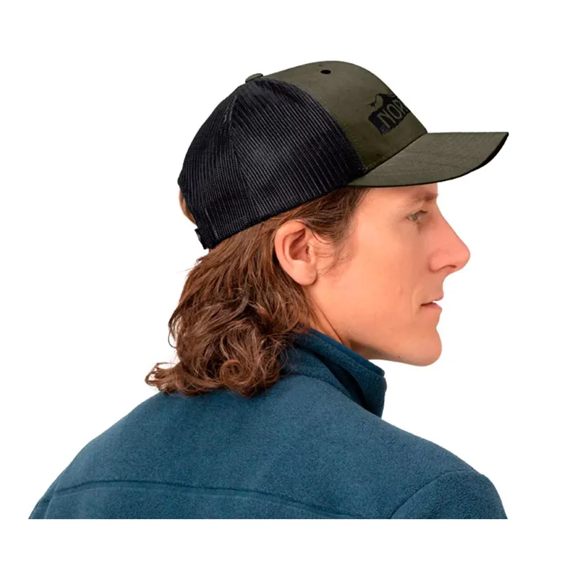 Norrona Unisex /29 Trucker Mesh Snap Back Cap Olive-5