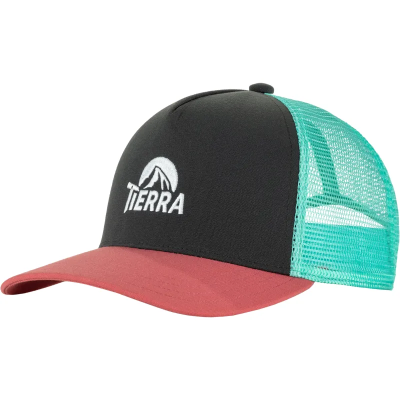 Tierra 5 Panel Wacky Trucker Cap Asphalt