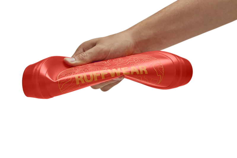 Ruffwear Camp Flyer Dog Toy Sumac Red-2