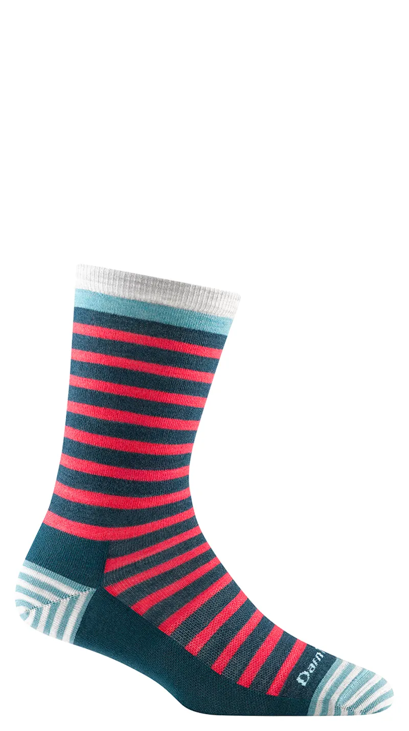 Darn Tough Womens Morgan Crew Lightweight Dark Teal-1