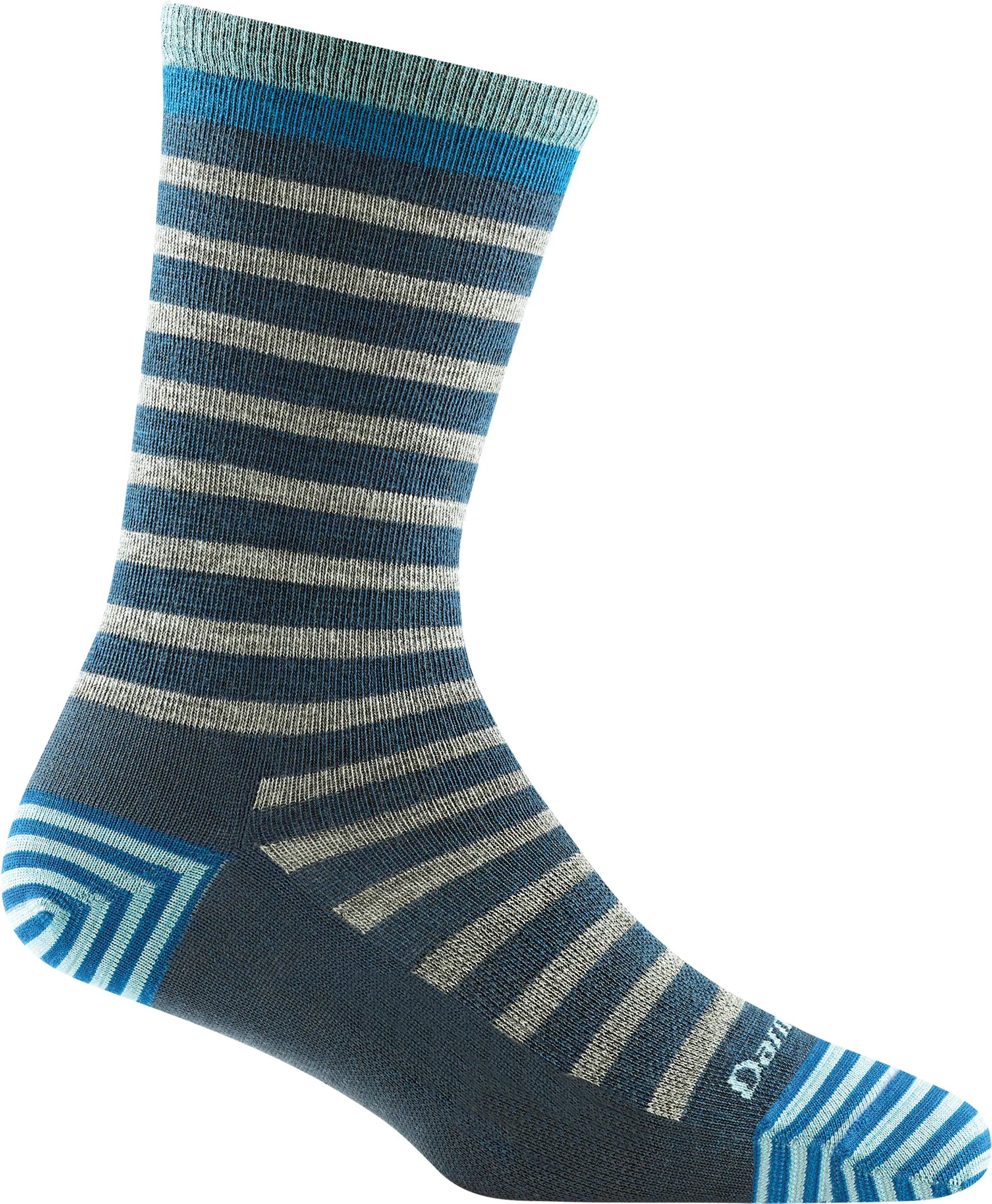 Darn Tough Womens Morgan Crew Lightweight Midnight