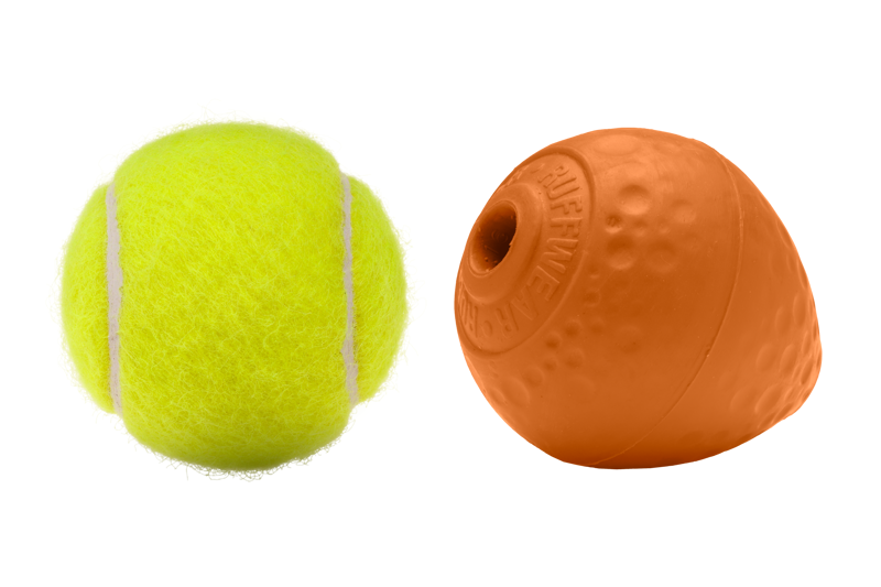 Ruffwear Turnup Rubber Throw Toy Campfire Orange-1