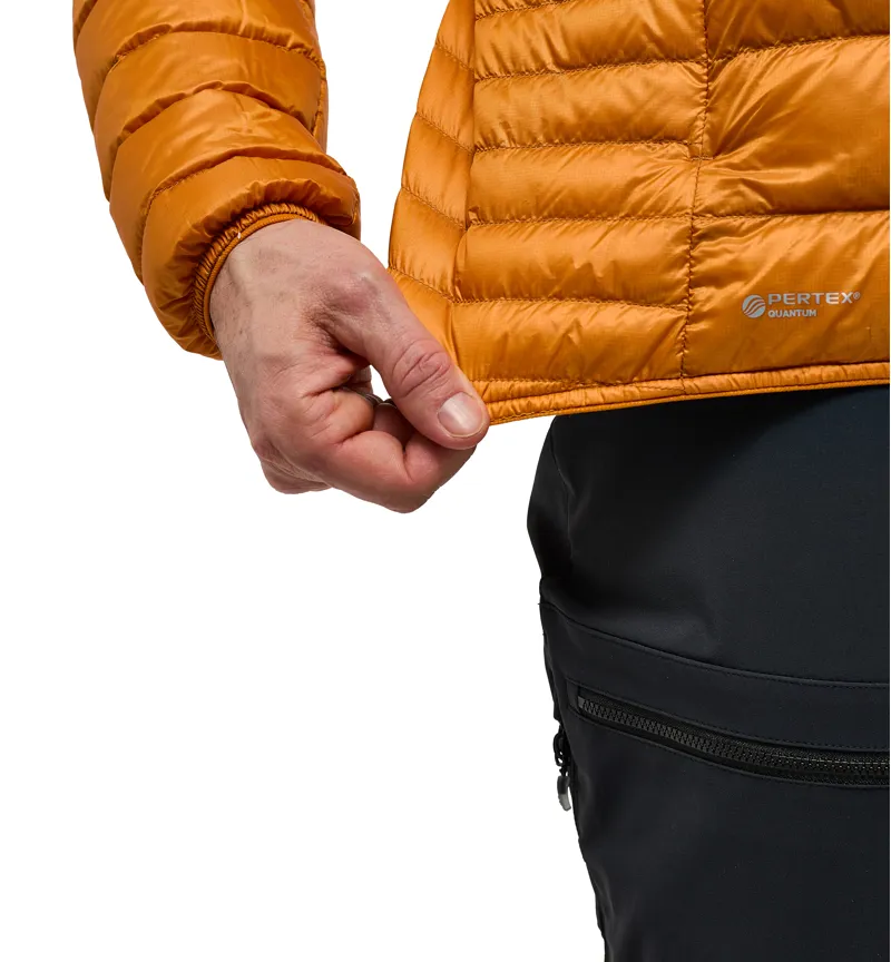 Haglofs Mens ROC Down Hoodie Desert Yellow-6