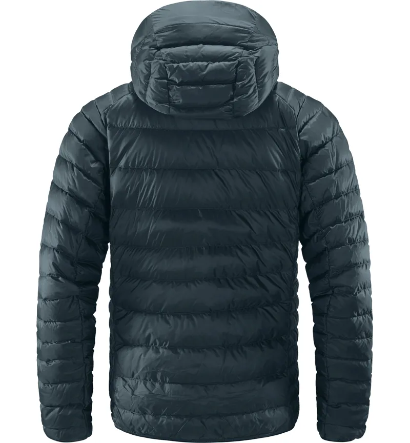 Haglofs Womens ROC Down Hoodie Steel-1