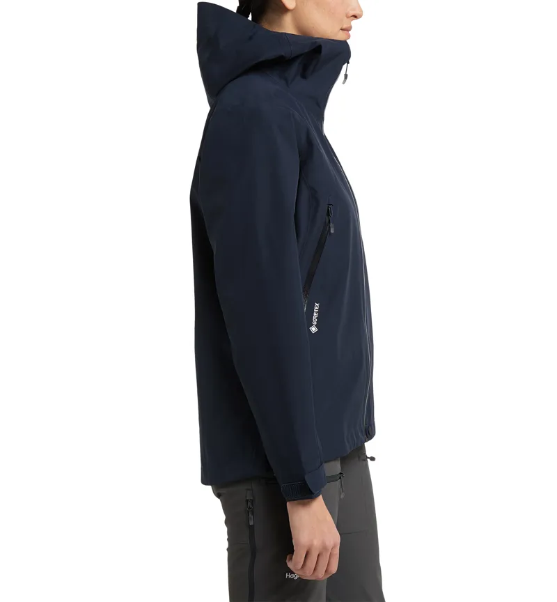 Haglofs Womens Roc GTX Jacket Tarn Blue-4