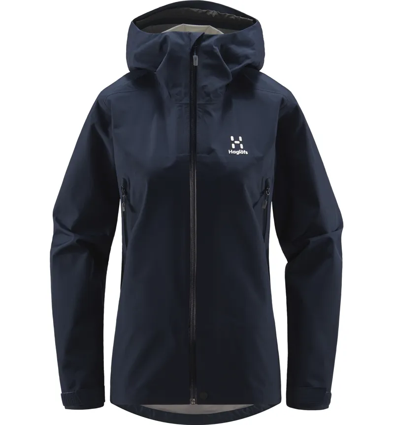 Haglofs Womens Roc GTX Jacket Tarn Blue