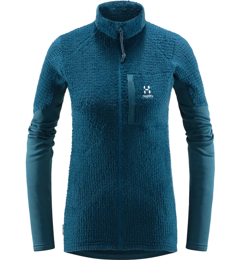 Haglofs Womens Touring Mid Jacket Dark Ocean