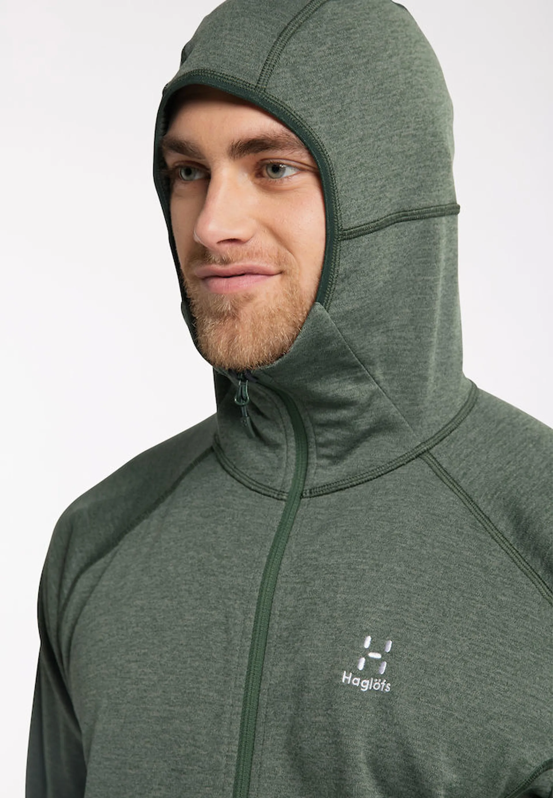 Haglofs Mens Skuta Hoodie Green
