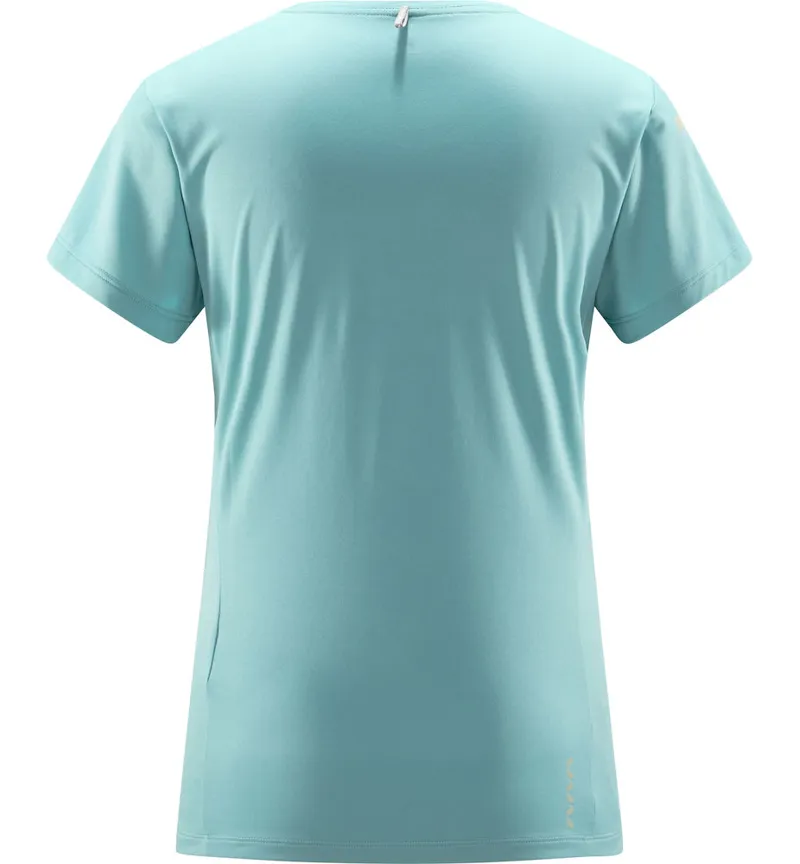 Haglofs Womens L.I.M Tech Tee Frost Blue-1