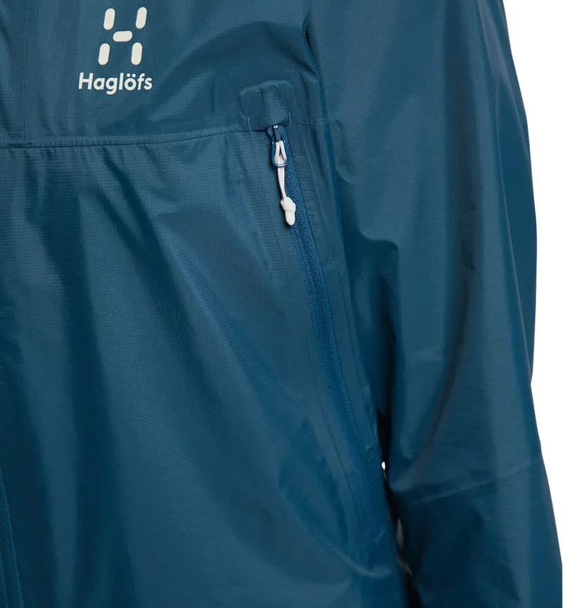 Haglofs Womens L.I.M GTX Jacket Dark Ocean-7