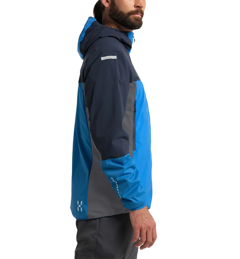 Haglofs Mens L.I.M Alpha Hoodie Nordic Blue-4