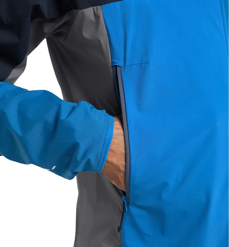 Haglofs Mens L.I.M Alpha Hoodie Nordic Blue-6