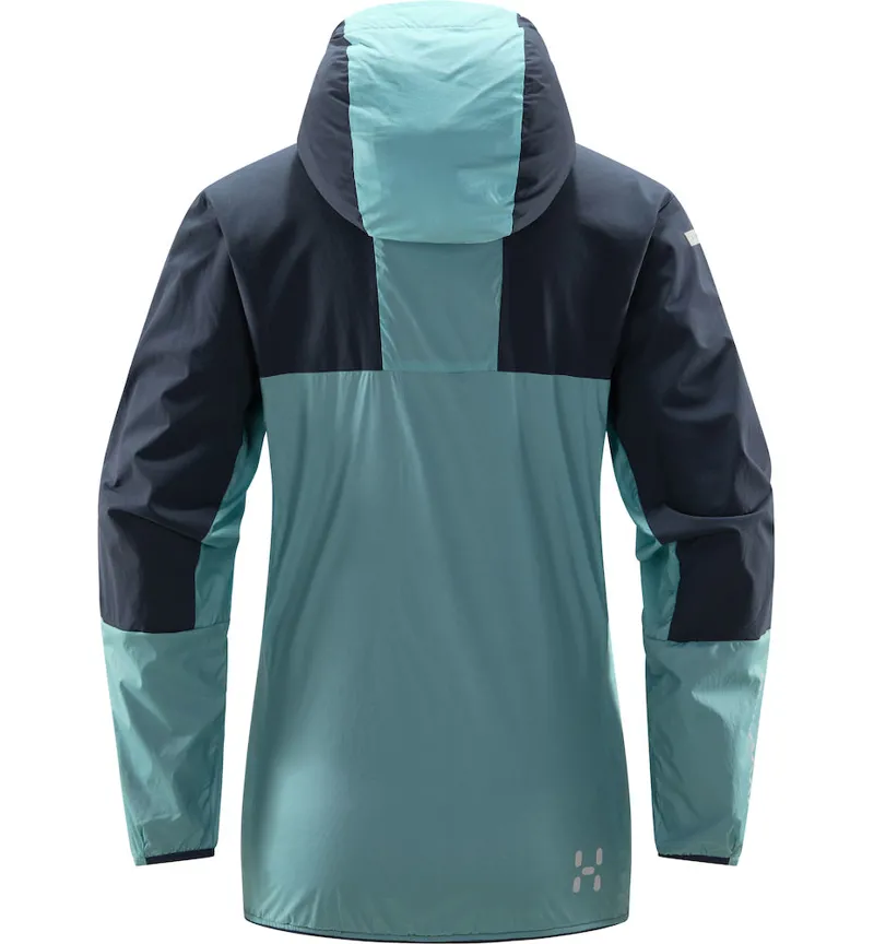 Haglofs Womens L.I.M Alpha Hoodie Frost Blue/Tarn Blue-1