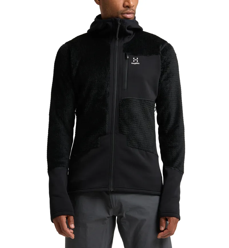 Haglofs Mens ROC Spitz Mid Hoodie Black-2
