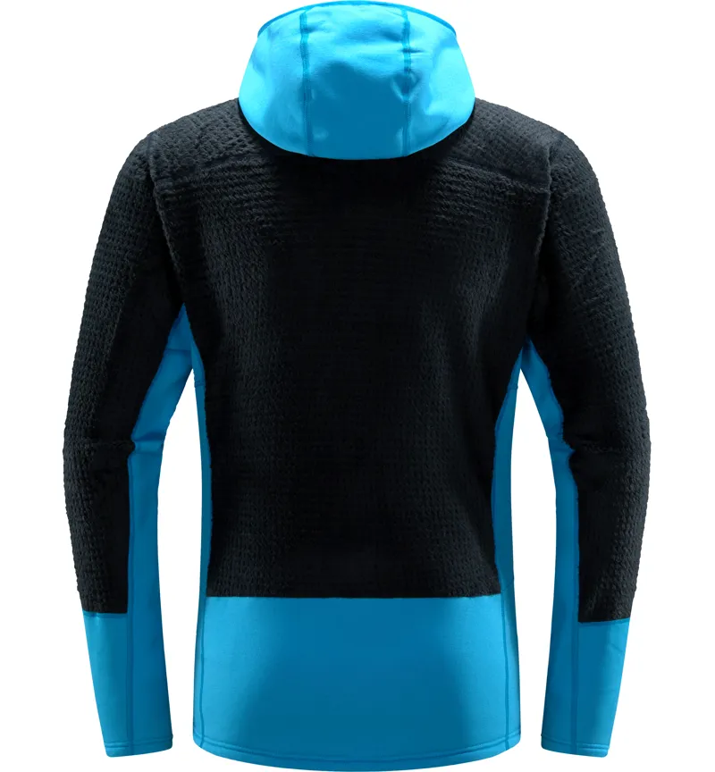 Haglofs Mens ROC Spitz Mid Hoodie Tarn Blue/ Nordic Blue-1