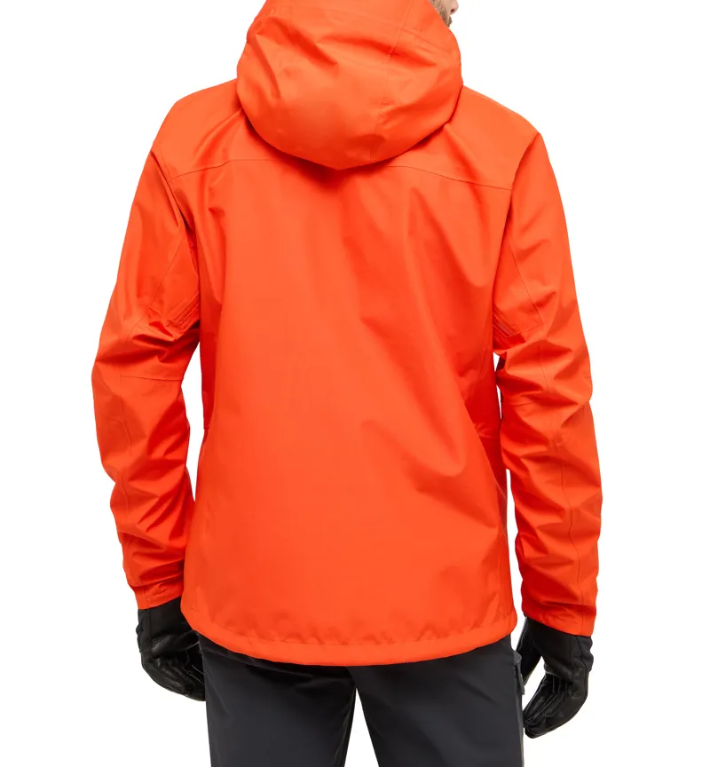 Haglofs Men's ROC Flash GTX Jacket Habanero-4