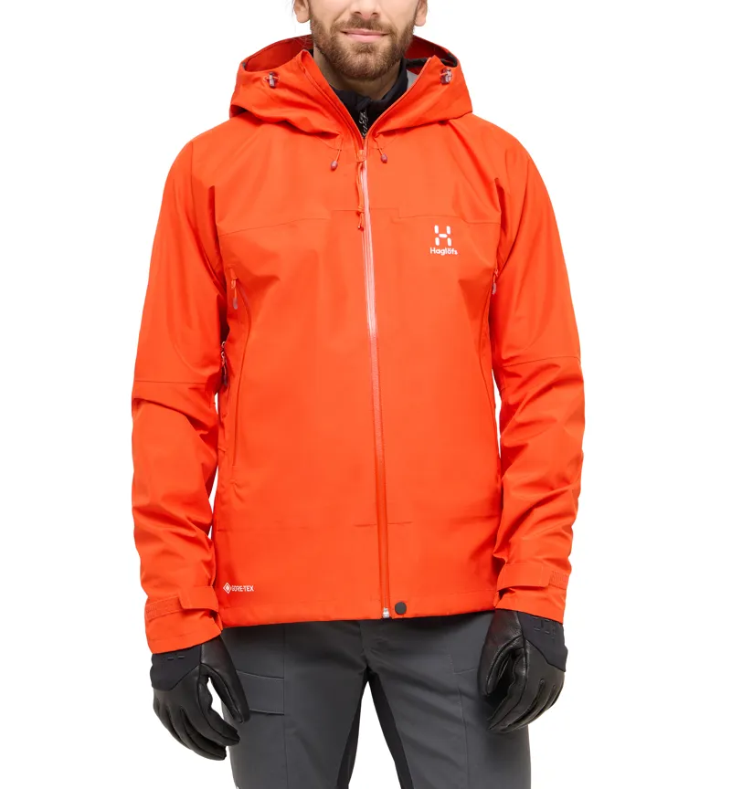 Haglofs Men's ROC Flash GTX Jacket Habanero-2