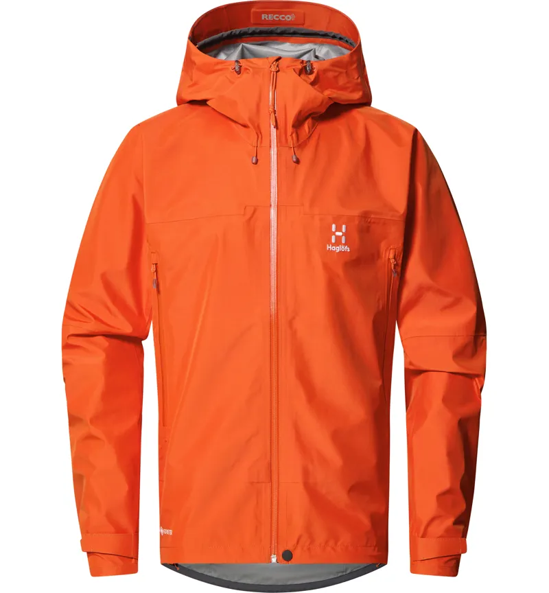 Haglofs Men's ROC Flash GTX Jacket Habanero