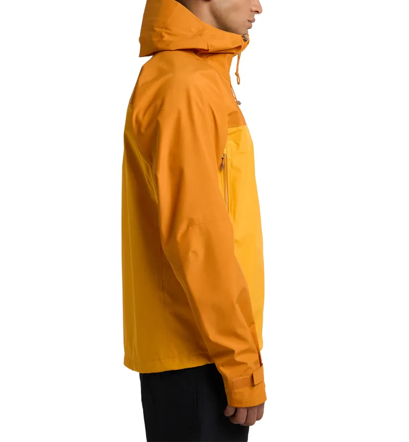 Haglofs Mens ROC Flash GTX Jacket Sunny Yellow/Yellow Desert-3