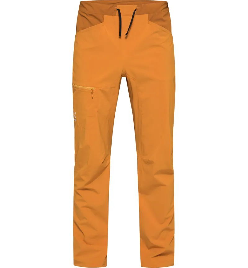 Haglofs Mens ROC Lite Standard Pants Trousers Desert Yellow/Brown