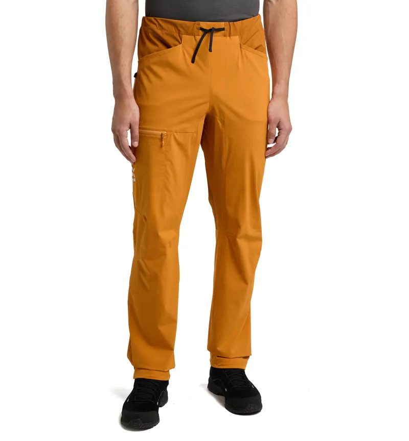 Haglofs Mens ROC Lite Standard Pants Desert Yellow/Golden Brown-2