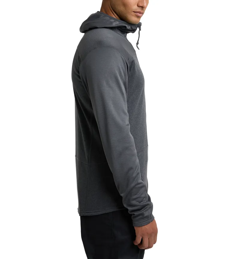 Haglofs Mens ROC Flash Mid Hoodie Magnetite-3